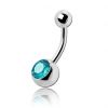 Nabelpiercing mit einem Premium-Kristall