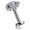 TROPFENPIERCING MIT KRISTALLEN