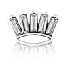ACCESORIO DE CORONA CON CRISTALES DE CORTE BAGUETTE