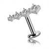 PIERCING AVEC CRISTAUX CARRÉS