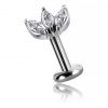 GEWINDELOSES LABRET MIT LOTUSBLÜTEN-ERSATZTEIL