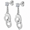 PENDIENTES CON ESPOSAS Y CRISTALES