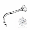 NOSE PIERCING WITH CRYSTAL