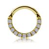JOYA CLICKER DE ORO MACIZO CON DIAMANTES