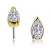SOLID GOLD REPLACEMENT WITH LAB DIAMOND