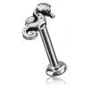 PIERCING LABRET CON CAVALLUCCIO MARINO