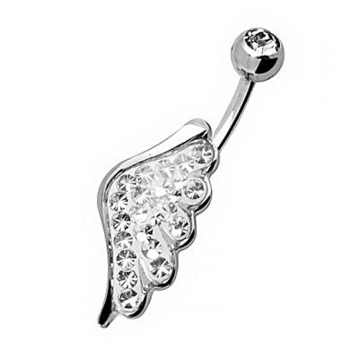 BAUCHNABELPIERCING MIT FLÜGEL