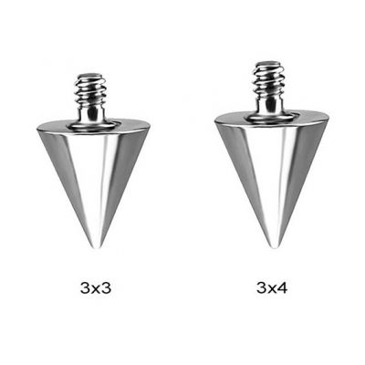 LABRET PIERCING WITH TIP AND INTERNAL THREAD