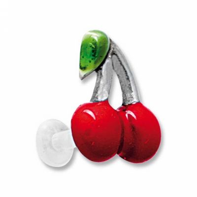 HELIX PIERCING MIT KIRSCHEN