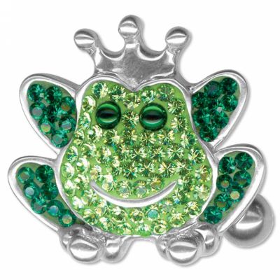 BAUCHNABELPIERCING MIT KRÖTE