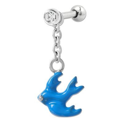 HELIX PIERCING MIT VOGEL