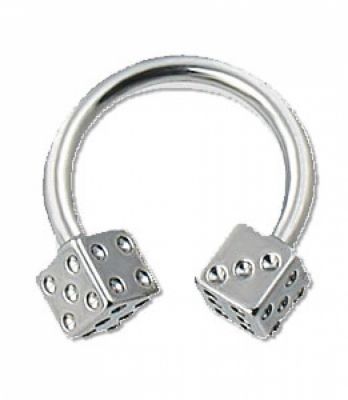 CIRCULAR BARBELL MIT WÜRFEL