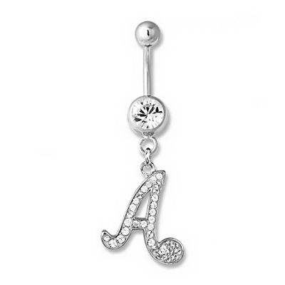 PIERCING NOMBRIL AVEC LETTRE