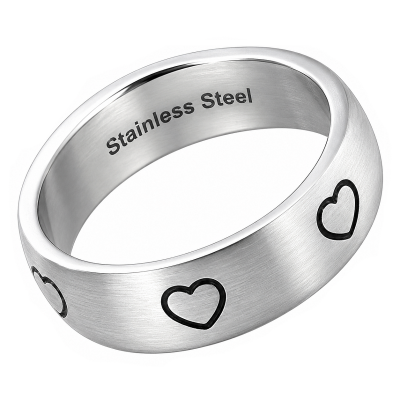 BAGUE AVEC PETITS CŒURS
