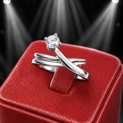 BAGUE EN ARGENT AU DESIGN SERPENTIN