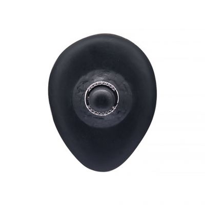 BRUSTWARZENPIERCING MIT ZIRKONIA-KRISTALLEN