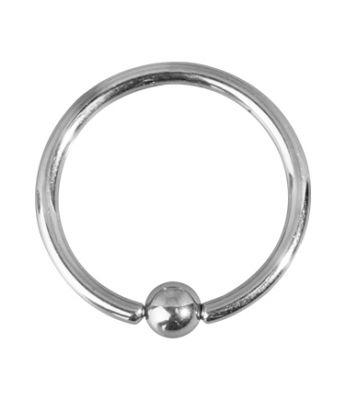 RINGPIERCING MIT KUGEL