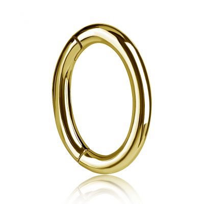 GOLDEN BELLY BUTTON CLICKER RING