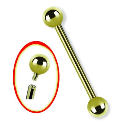 INTERNAL STRAIGHT BARBELL