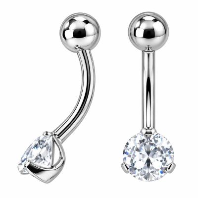 JEWEL BELLY BUTTON PIERCING