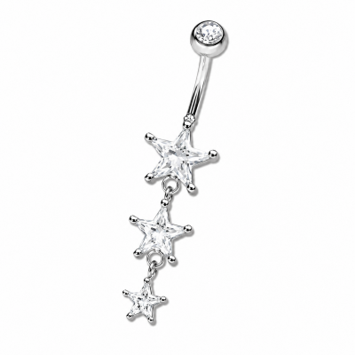 STARS BELLY BUTTON PIERCING