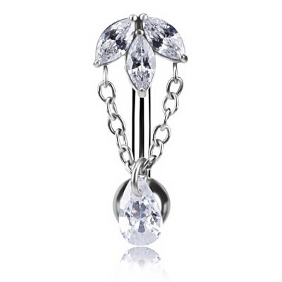 BIJOU DE NOMBRIL INVERSÉ