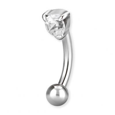PIERCING DE SOURCIL ET ROOK AVEC CRISTAL