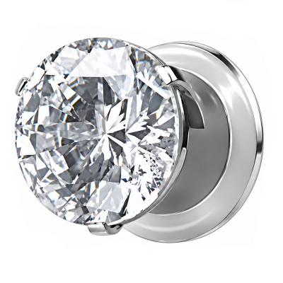 PLUG WITH CRYSTAL