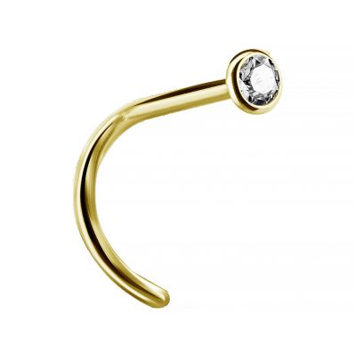 PIERCING POUR LE NEZ PLAQUÉ OR