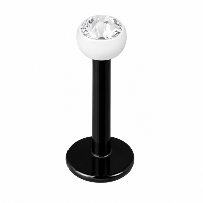 PIERCING LABRET AVEC CRISTAL