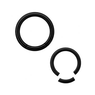 SCHWARZER RAND MIT GLATTEM SEGMENT