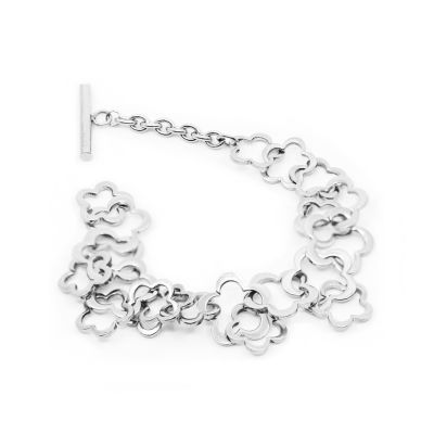 PULSERA CON FLORECITAS