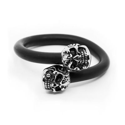 PULSERA DE HOMBRE CON CALAVERAS