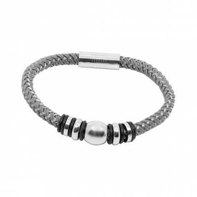 BRACELET AVEC BOULE ET FERMETURE MAGNÉTIQUE