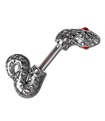 HELIX PIERCING MIT SCHLANGE