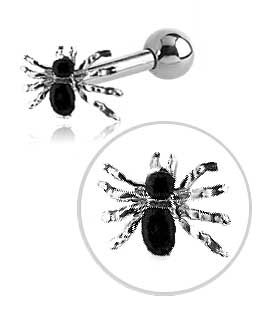 HELIX PIERCING MIT SPINNE