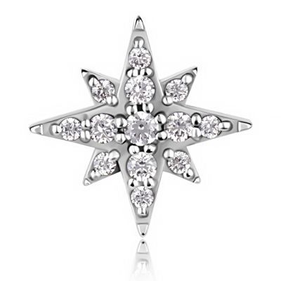 SPARE ACCESSORY WITH STAR AND CRYSTALS