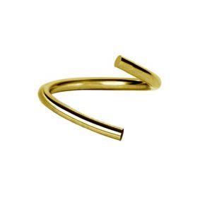 ANILLO CONTINUO DE NARIZ EN ORO