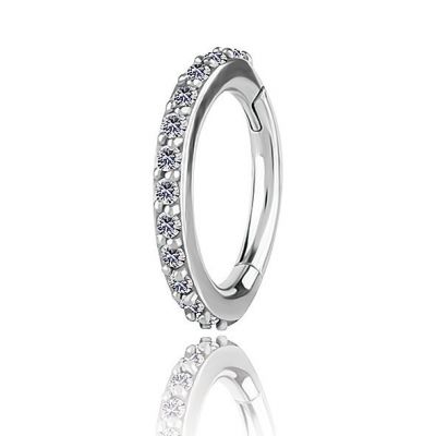 SCHMUCK MIT KRISTALLEN FÜR DAS ROOK-PIERCING