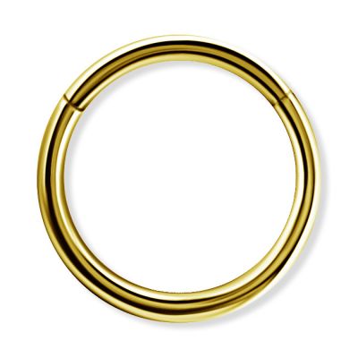 CÍRCULO PARA NARIZ EN ORO CON CLICKER