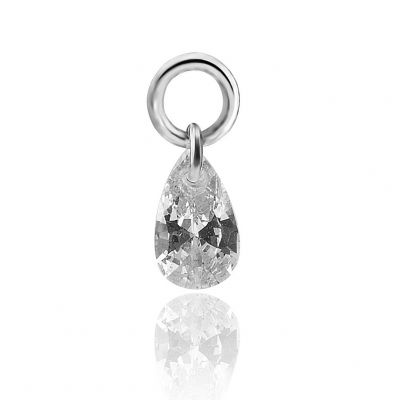CHARM MIT KRISTALLTROPFEN