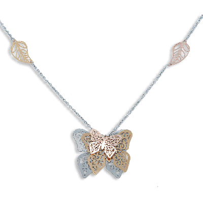 COLLAR CON MARIPOSA
