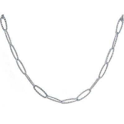 CADENA CON ANILLOS TRABAJADOS