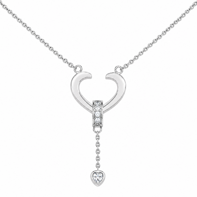 COLLAR CON CORAZÓN ABIERTO