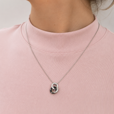 COLLANA CON TRE ANELLI
