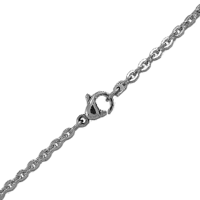 CADENA CON ANILLOS TRABAJADOS