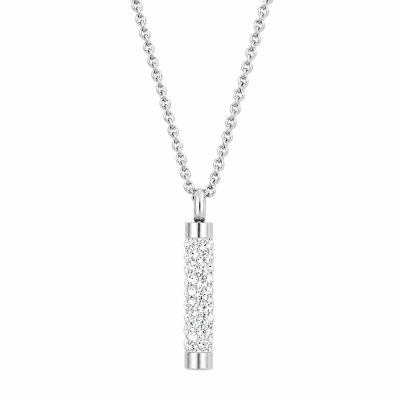 COLLAR CON COLGANTE CILÍNDRICO
