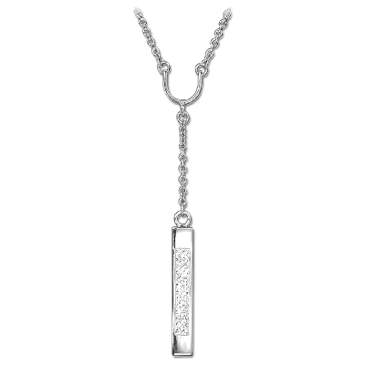 COLLAR CON PENDIENTE Y CRISTALES