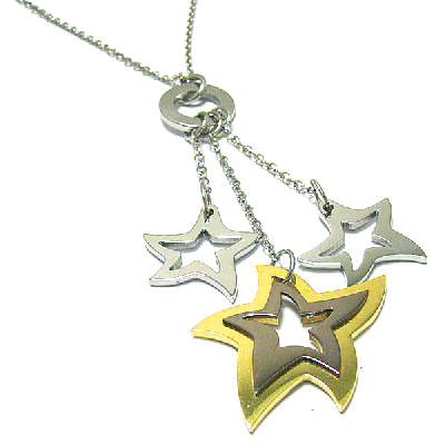 COLLAR CON TRES ESTRELLAS