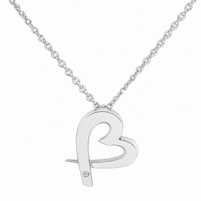 COLLAR Y CORAZONCITO CON CRISTAL